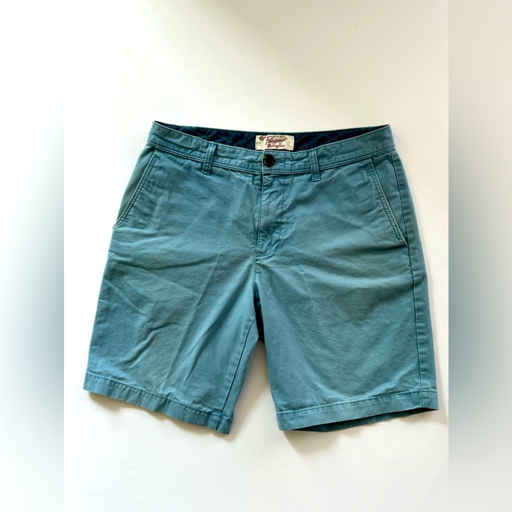 Original Penguin Men’s Cotton Blue Shorts Size 32